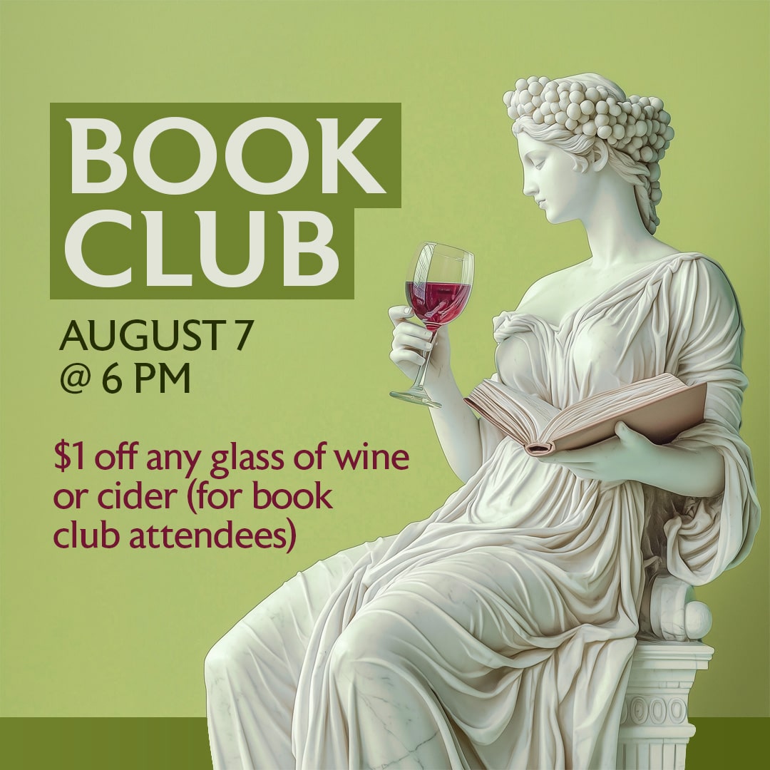 Book Club Thursday August 7, 2025