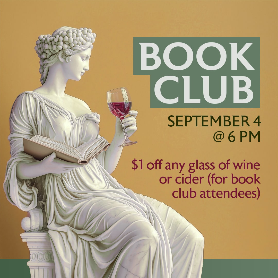 Book Club Thursday September 4, 2025