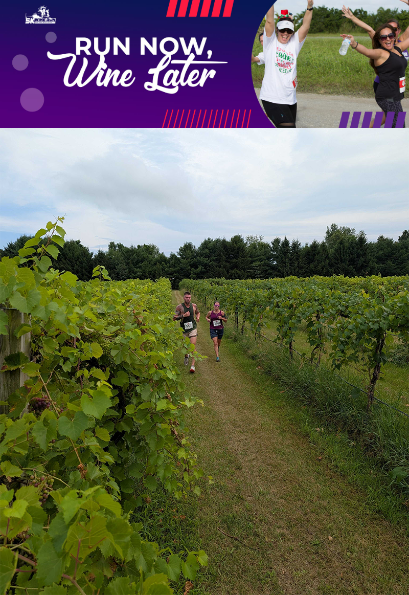 Flying Otter’s 5K Wine Run graphic